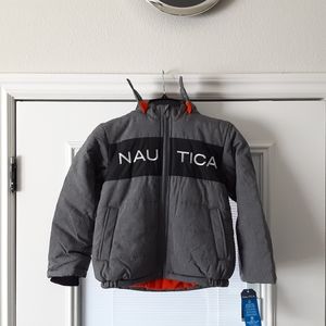 Nautica fleece lined bubble jacket
